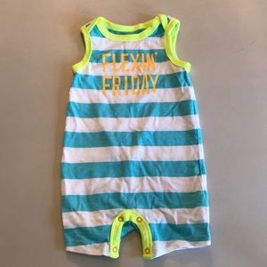 Cat & Jack Flexin Friday sleeveless coverall